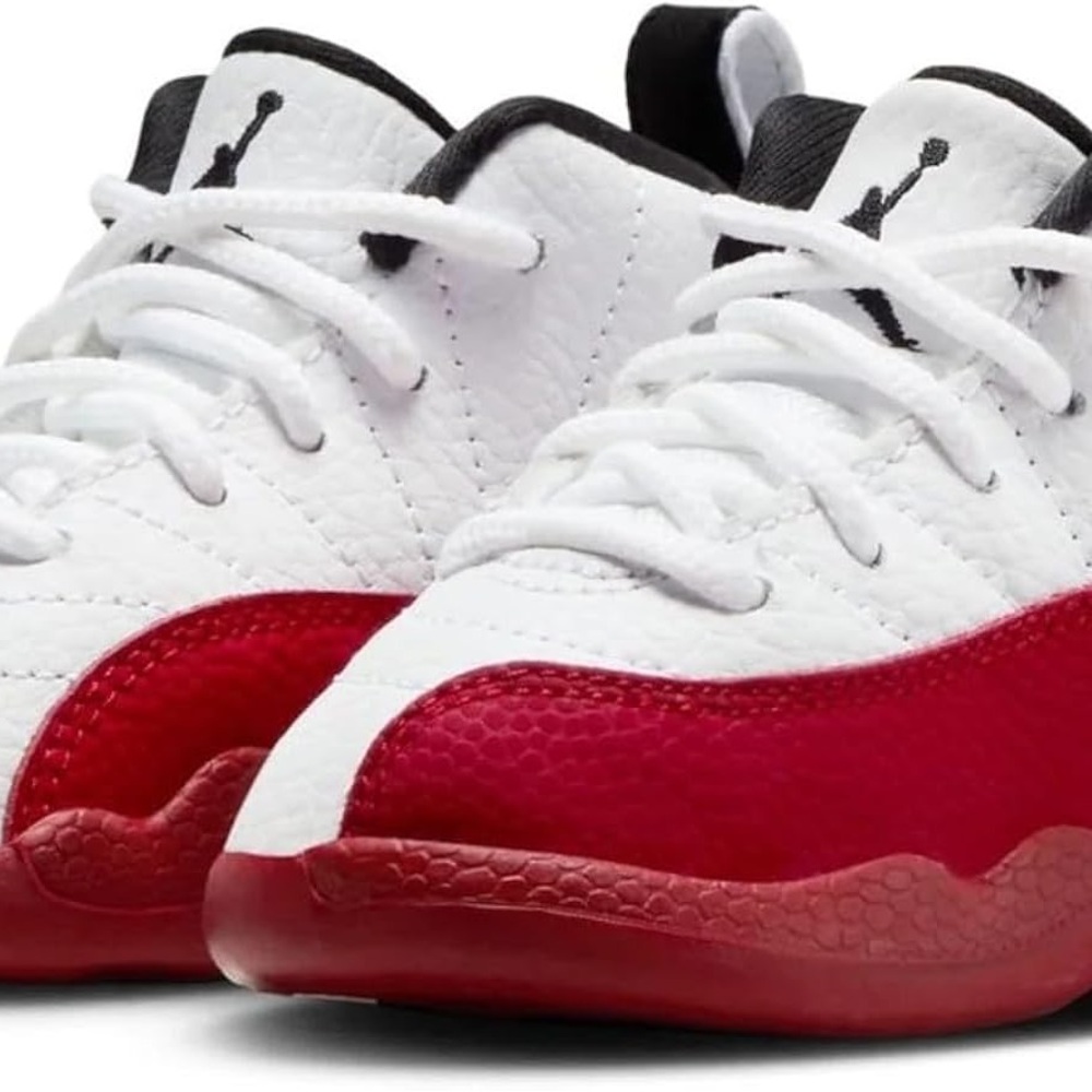Infant Red and White Sneakers